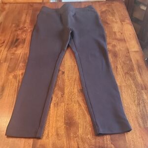 Dalia Black Knit Pixie/Ankle Pant Sz Small EUC